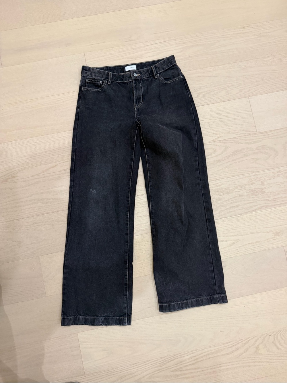 Pacsun Wide Leg Black Jeans